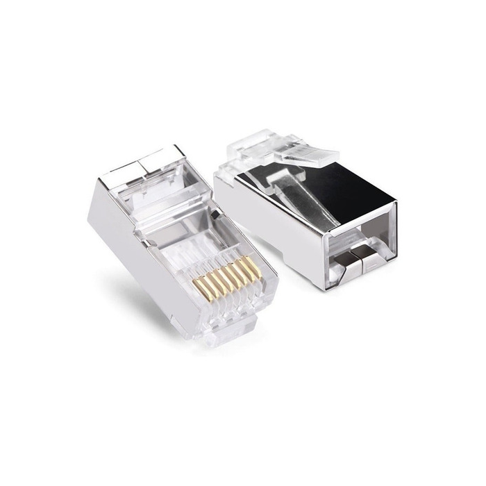 CONECTORES RJ45 CAT6 WIREPLUS+ BLINDADO UNIDAD – 3HenLinea